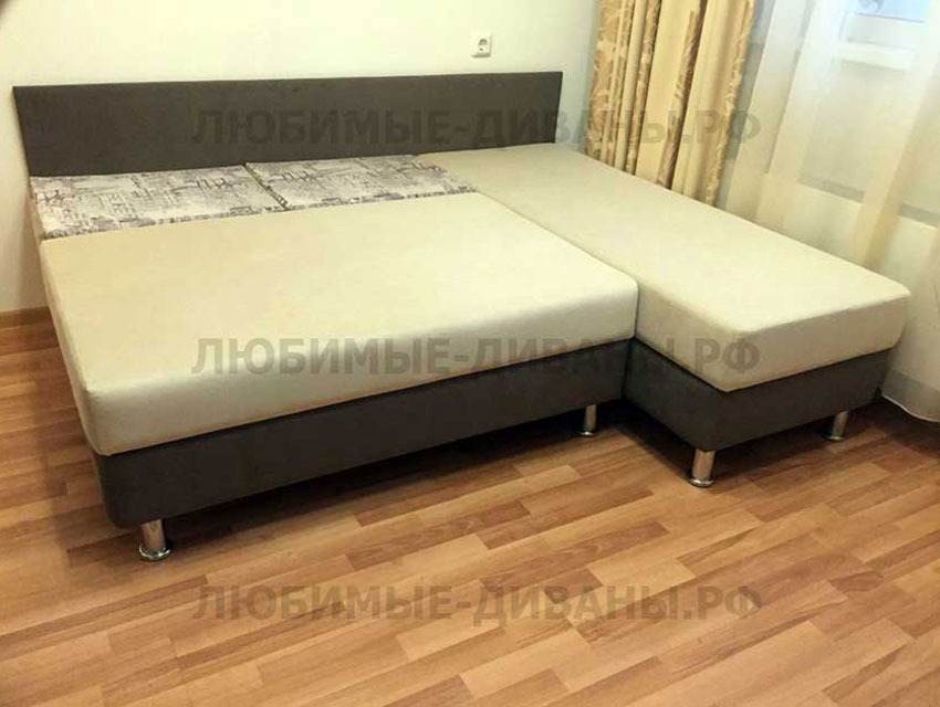 Угловой диван софа Танго без подлокотников спальное место