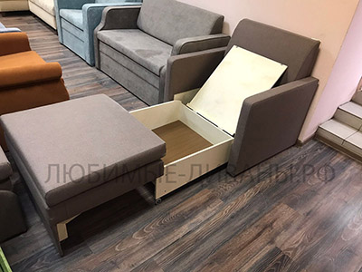 Распродажа компактной кресло кровати Танго-3 Д-75 с большим спальным местом для высоких