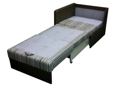 Кресло-кровать Танго-3/4 Д-70 с одним подлокотником и высоким спальным местом